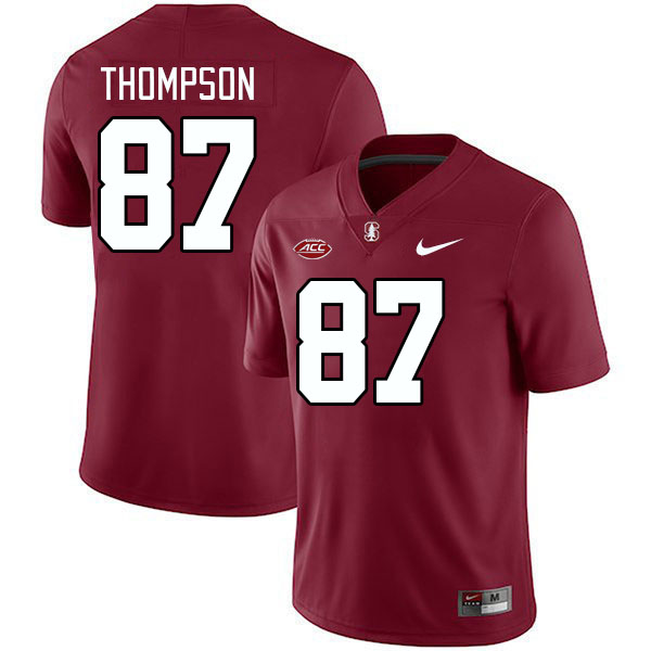 Men #87 Jason Thompson Stanford Cardinal 2024 ACC Conference College Football Jerseys Stitched-Cardi